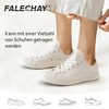 Falechay Unisex Trainer Socks, Invisible, 10 Pairs - 47-50