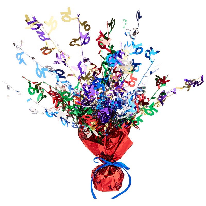 70 Gleam 'N Burst Centerpiece (multi-color) Party Accessory (1 count)