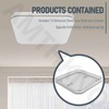 FG701S Universal Bathroom Exhaust Upgrade Grille Cover for Broan-NuTone, Included