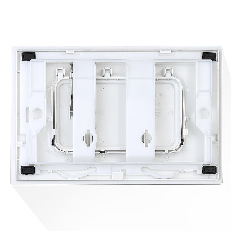Dual Flush Actuator Plate for Wall Hung Toilet, Compatible with