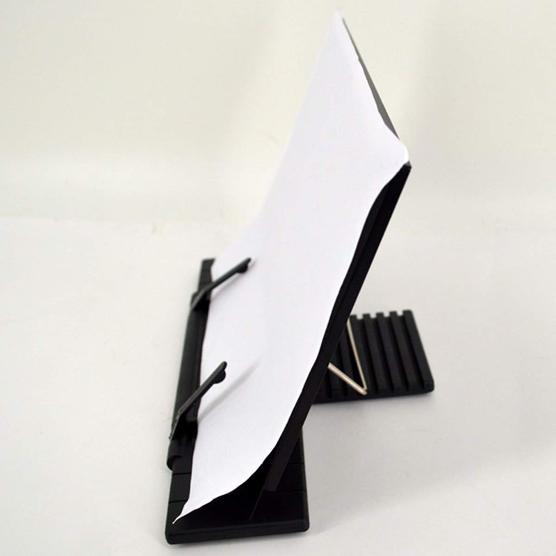Hanghs Desktop Document Holder/Paper Stand/Clipboard for Sheet Music/Cookbook/Book with 7