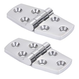 9Tong Marine Mount Door Hinges Steel Stainless Hatch Boat Hinge Hardware Heavy Duty Boat Hinge Deck Cabinet SUS316 2pcs 38 mm x 76 mm