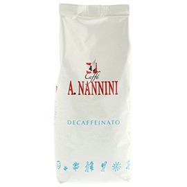 Caffè A. Nannini Decaff (Decaffeinated), Bean, Pack of 1 (1 x 500 g)