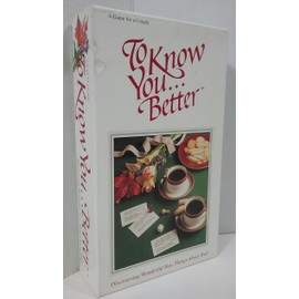 To Know You Better Board Game