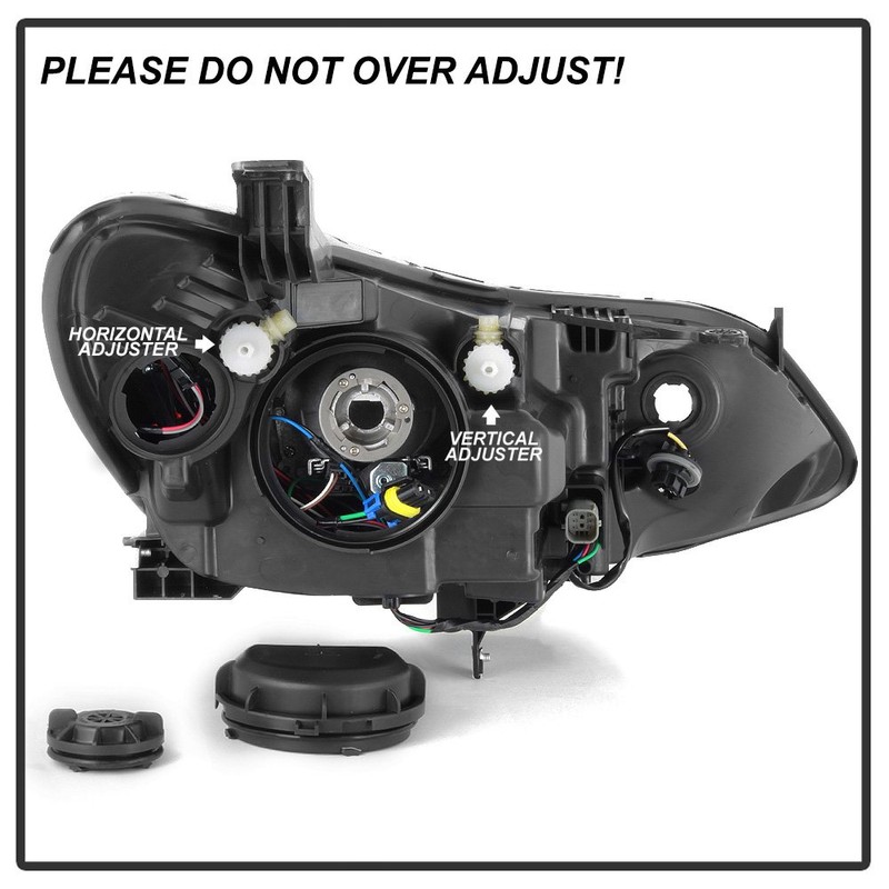 ACANII - For 2016-2018 Chevy Cruze Stock Projector Style w/LED