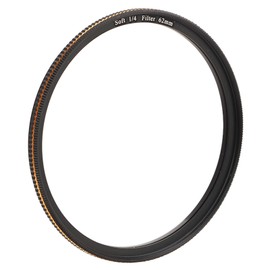 Soft Diffusion 1/4 Filter Mist Dreamy Cinematic Effect Filter Matte Frosted Optical Glass Filter for DSLR Camera Micro Lens 62mm