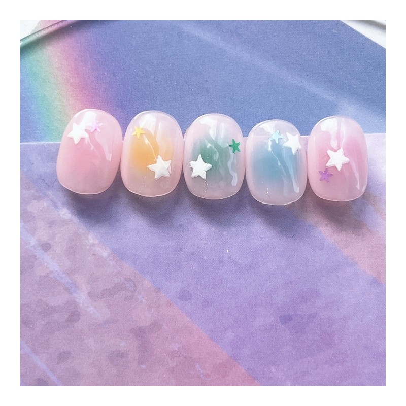 Rainbow Cheek✰.* - Almond / 무지개치크✰.* - 아몬드
