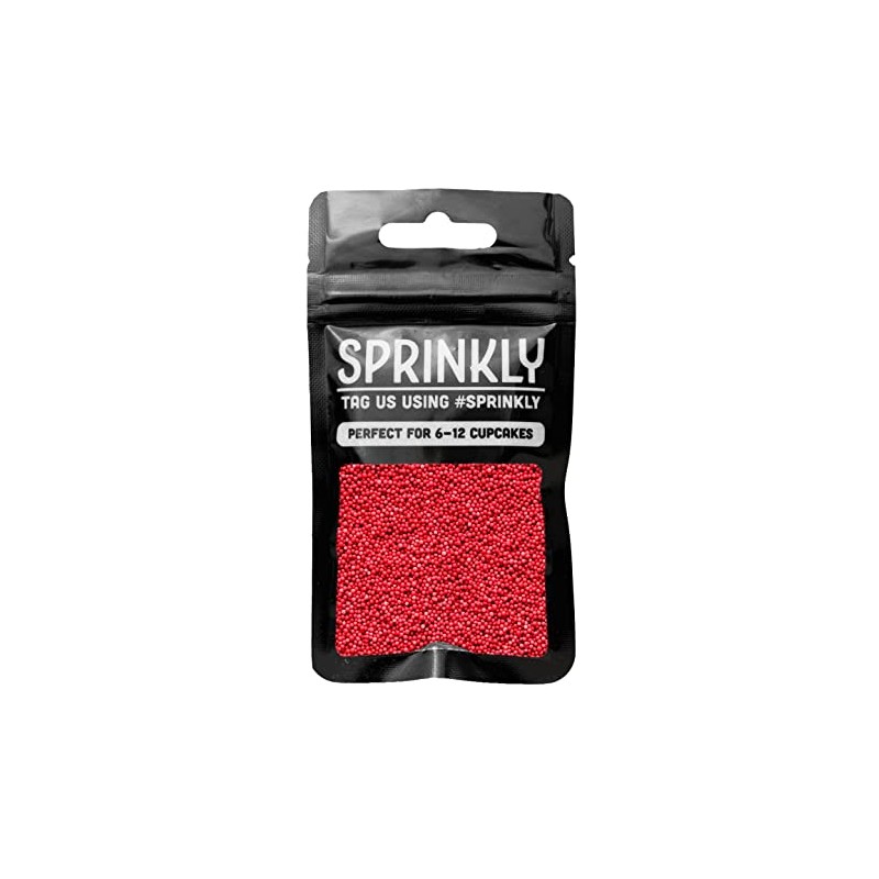 SPRINKLY - Matt 100's & 1000's - Red - 30g