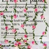 Curyidy Cherry Blossom Vines Fairy Lights, 40 LED Flower String