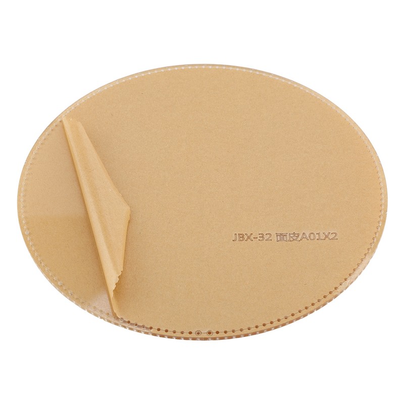 Leather Craft Clear Acrylic Shoulder Bag Round Bag Pattern Stencil