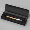 LAOYE Viel Erfolg Ballpoint Pen Bamboo with Clover Leaf Engraving