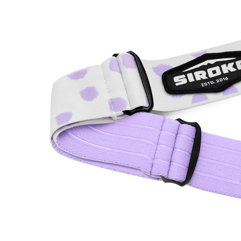 SIROKO - GX Truffles Kids Snowboard and Ski Goggles Purple