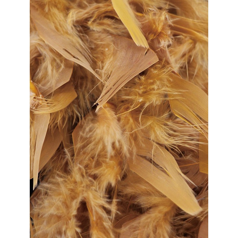 Luxury Gold Feather Boa - 80g -180cm