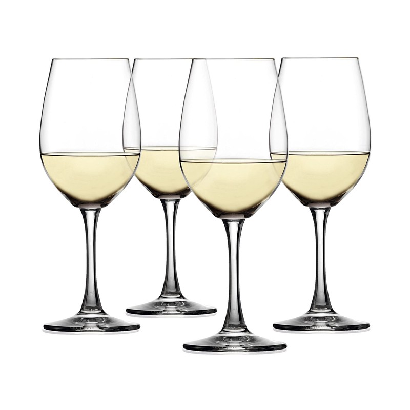 Spiegelau Wine Lovers White Wine Glasses, Set of 4, European-Made