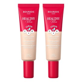 2 x Bourjois Paris Healthy Mix Tinted Beautifier 30ml - 002 Light