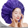 DONNA Super Jumbo Shower Cap – Comfortable Elastic Band, 100%