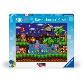 Ravensburger Puzzle 12001135 Sonic Puzzle 500 Pieces for Adults and Children from 12 Years, Sonic Puzzle, Sonic Gifts