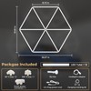 ALLYES Hexagon Garage LED Lights - Hexagonal LED Panel, 6500K,5940LM,