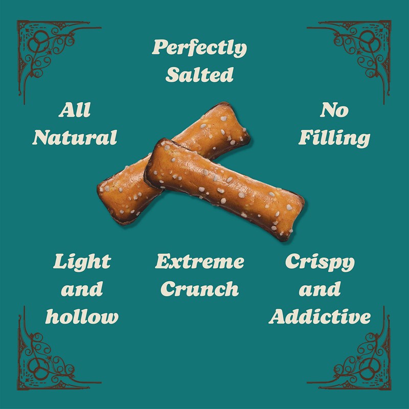 Unique Snacks Original Pretzel Shells, Delicious Homestyle Baked Snack Bag,