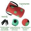 2-Pack Hanging Strawberry Grow Bags: Durable Planter Bags for Strawberries,