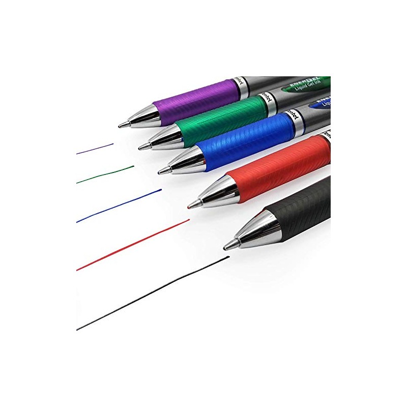 Pentel-Energel BL80 Retractable Liquid Gel Ink Rollerball Pen - 1.0mm