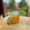 Bramley & Sage 190ml 8oz Hexagonal Jam Jar with Gold