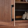 TUNNY 10 Pack Classic Cabinet Handles-5"/128mm Screw Spacing Matte Black