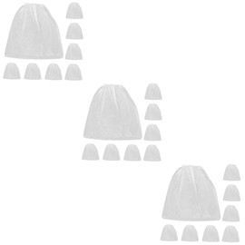 Baluue 3sets Nail Dust Collector Bags for Manicure Vacuum Nail Dust Collector Pouch Art Accessory Art Supply Remover Pouch 10pcs*3