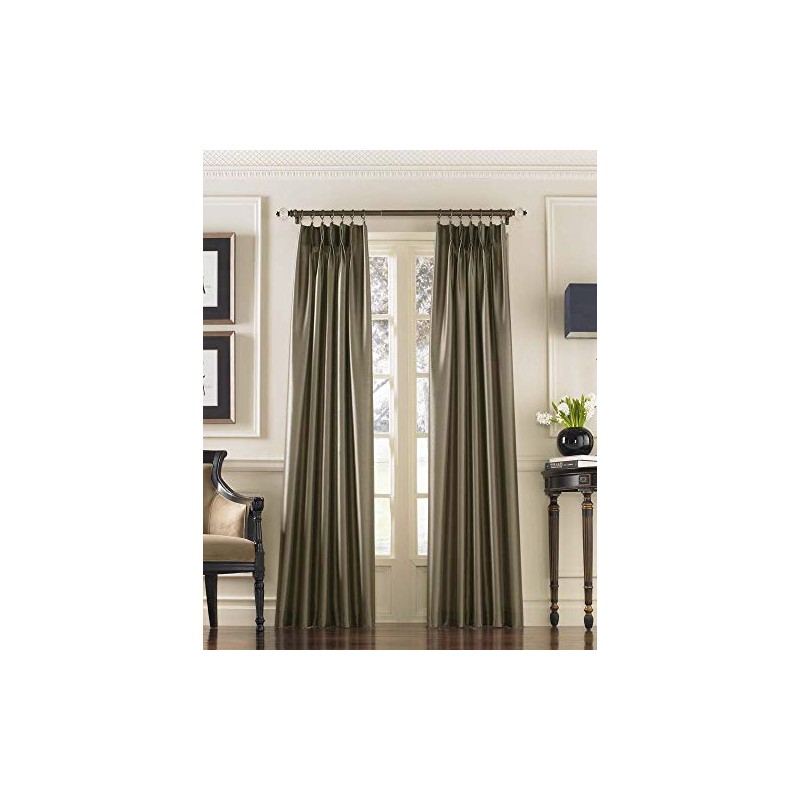 Curtainworks Festzeltvorhang aus Kunstseide Traditionell 30 by 84" Bronze