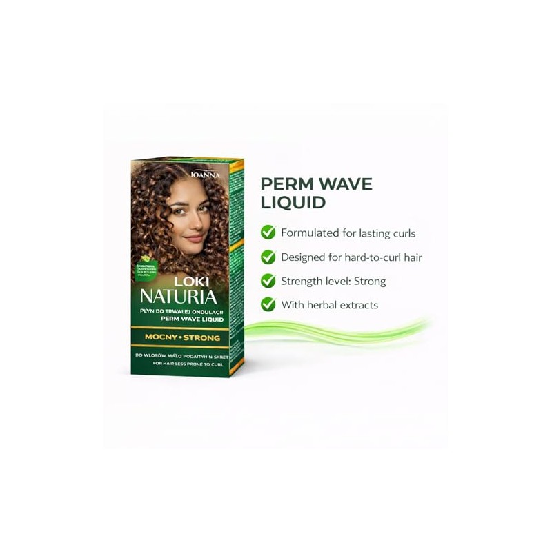 Joanna Naturia Perm Wave Liquid Strong 75ml – Curl Care
