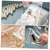 COHEALI Jewelry Storage Pouches 100 Pack Sealing Zipper Bags for