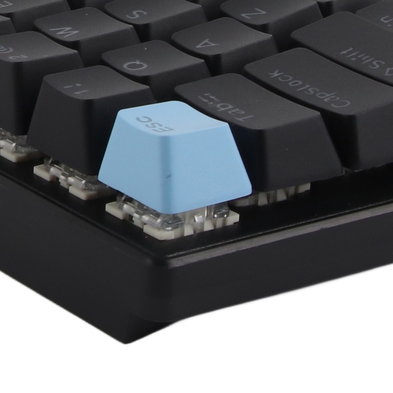 Mechanical Keyboard 68 Keys RGB Backlight Compact Wired Keyboard with