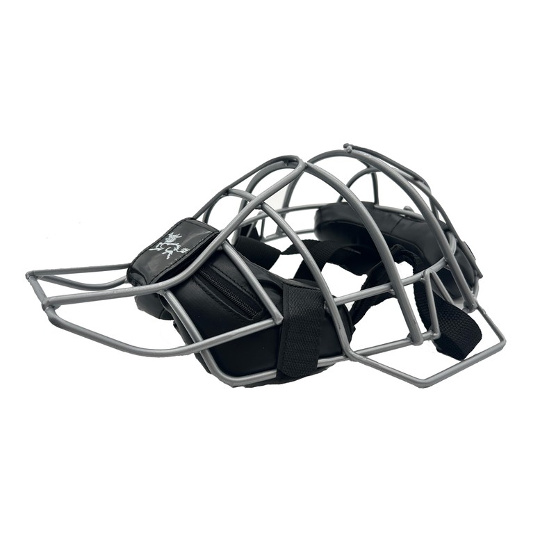Jadekylin Baseball &t Softball Catcher's mask (Black & Silver)