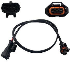 Aokus Wire Extension 24" LS Gen 4 MAP Manifold Absolute Pressure Sensor Connector LS3 connector, lock, seals, and terminals WEMAP40-24