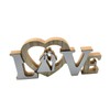 BIUDECO Wooden Letter Adornment Wedding Photo Prop Ornament for Aesthetic