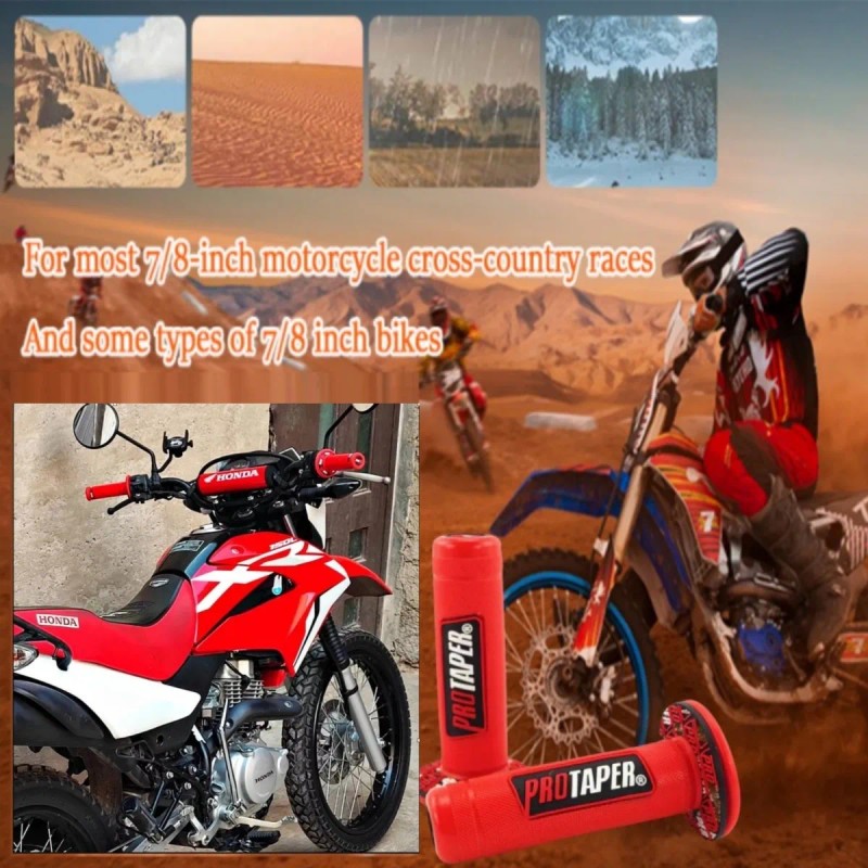Moto Goma Bike Puños Accesorios Manubrio Excelente