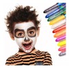 Mingda 12 Crayones Pintacaritas Maquillaje Cara Cuerpo Disfraz F