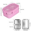 Stainless Steel Lunch Box, Double Wall Insulated Lunch Box, Snackle