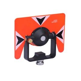 Mountlaser All-Metal Single Tilt Prism, Land Surveying Equipment Prism, Total Station Single Tilt Prism With Soft Bag