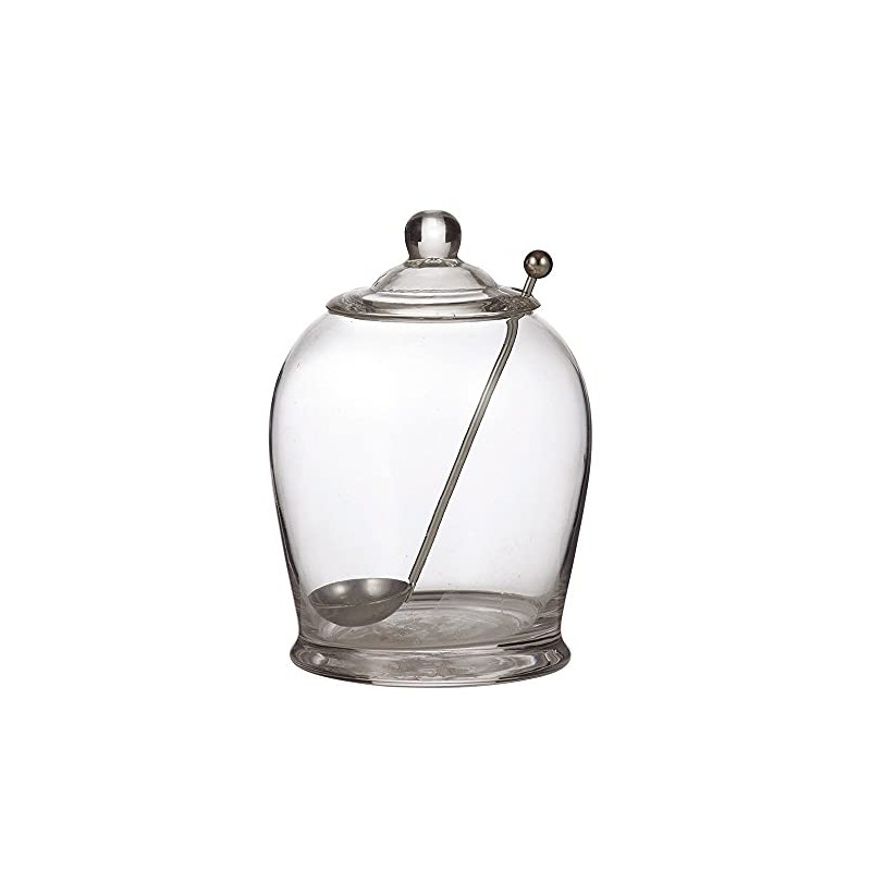 Davis & Waddell Olive Jar with Spoon, 10 x 10