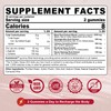 Maca Root Filled Gummies 2000mg for Women Men | Sugar