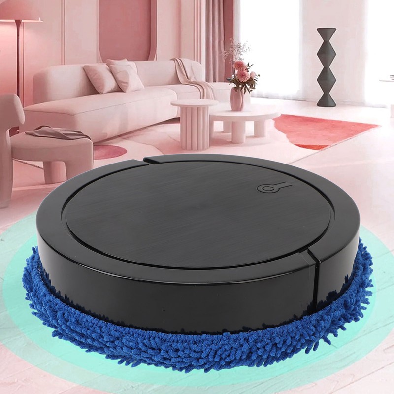 Floor Mopping Robot Low Noise Intelligent Avoid Obstacles Wet Dry