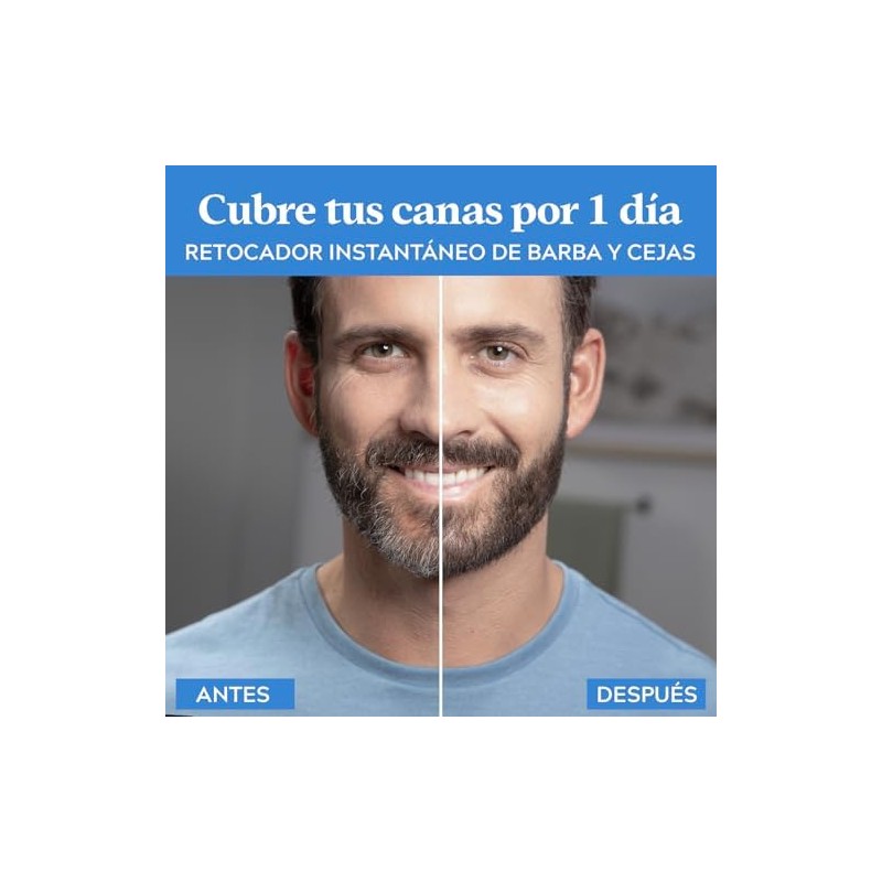 Just For Men Retoque Instantáneo de Canas y Cejas Castaño