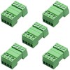 Willwewon 5 Sets 4-Pin 15EDGRK 3.81 mm/0.15 Inch Pitch PCB