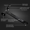 Camping Hammer Stainless Steel Head Multifunction Lightweight Ground Nail Hammer