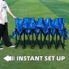 G GOOD GAIN Portable Soccer Bench - Team Bench Soccer