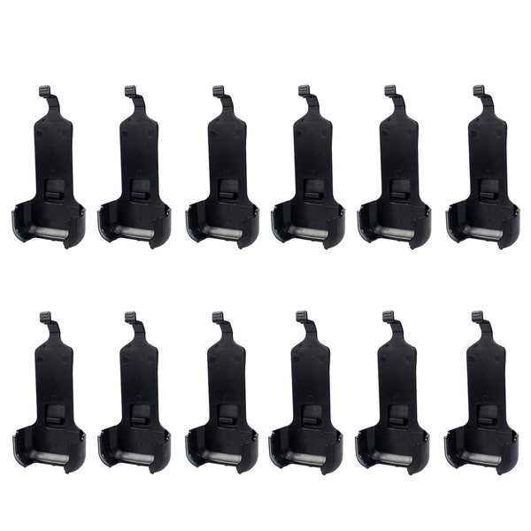 12 pcs Original Walkie Talkie Belt Clip Compatible with Two