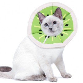 EDLMKM Cat Cone Collar Soft, Adjustable Pet Recovery Collar Puppies After Surgery, Comfortable Lightweight Elizabethan for Cat Kitten, Prevent Licking Biting Protect Wounds