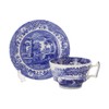 Spode (Spode) Blue Italian Tea Cup & Saucer
