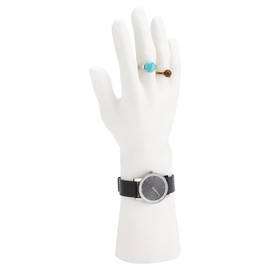 PH PandaHall Mannequin Hand Display 28cm Male Right Model Glove Display Hand Jewellery Display Holder Organizer for Men Father Ring Necklaces Watch Bracelet Mall Store Selling